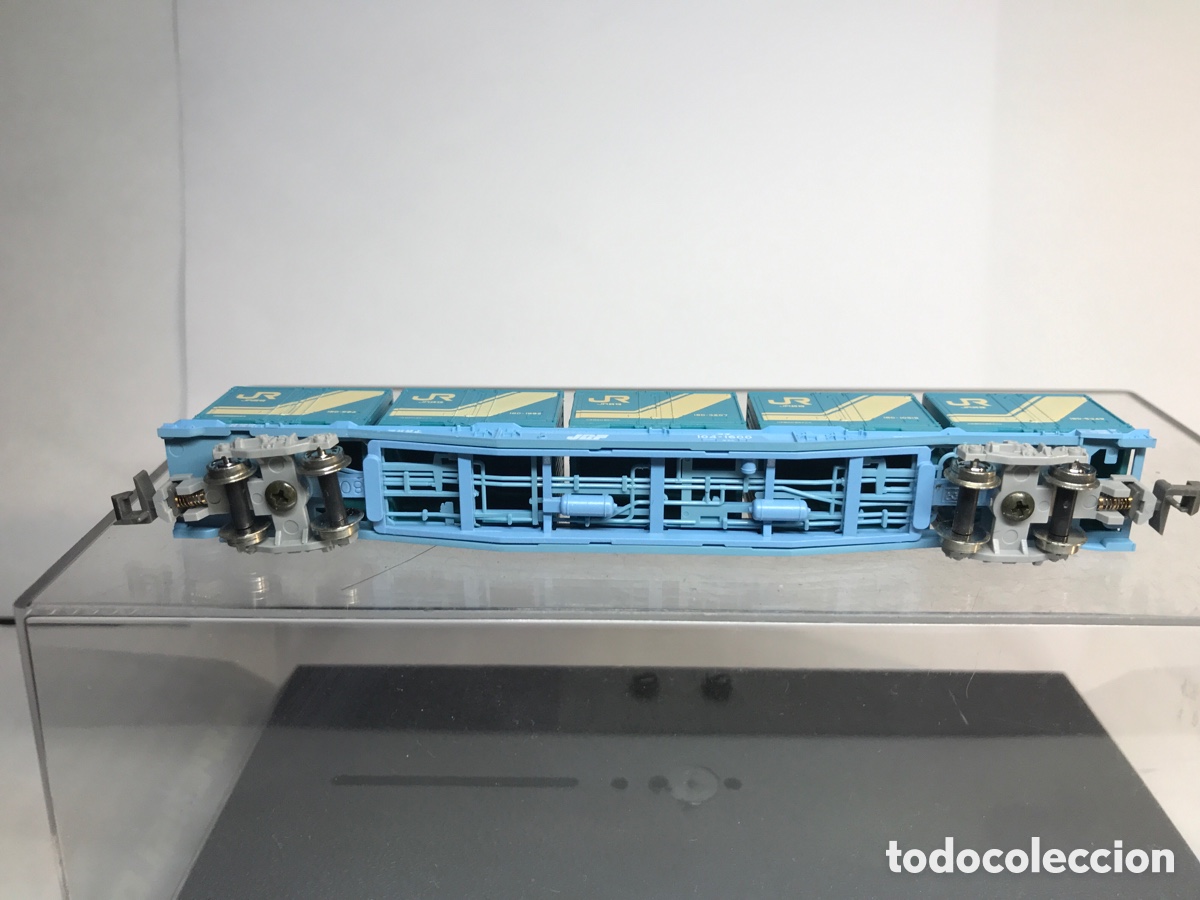 Trenes escala: VAG&Oacute;N CONTENEDORES KATO - Foto 3
