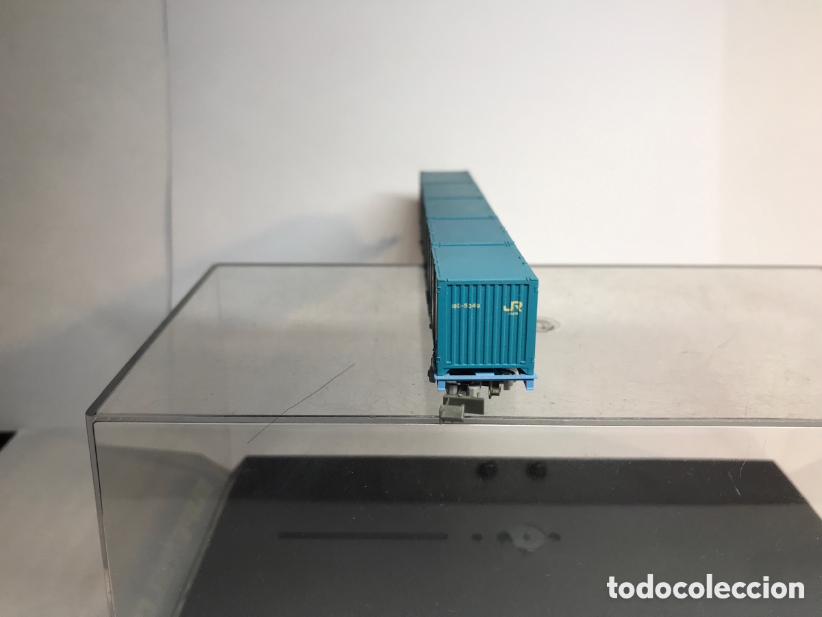 Trenes escala: VAG&Oacute;N CONTENEDORES KATO - Foto 5