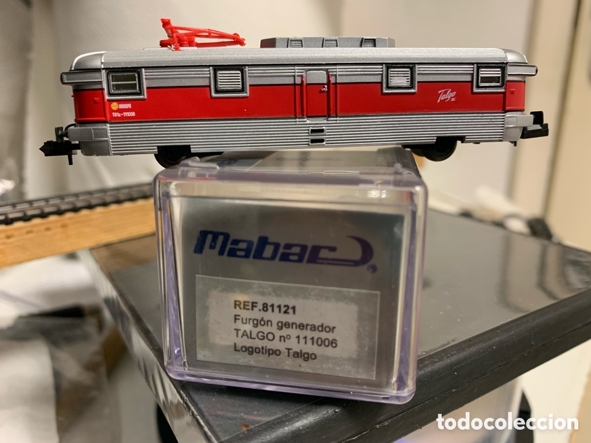 Trenes escala: Talgo vagon Manso Mabar - Foto 1