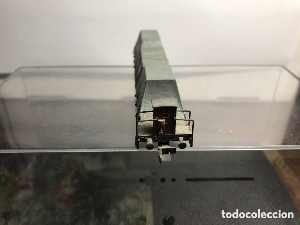 Trenes escala: VAG&Oacute;N INDUSTRIAL TRIX - Foto 3