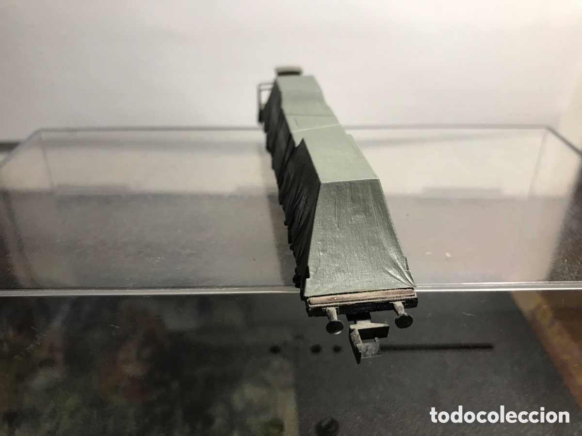 Trenes escala: VAG&Oacute;N INDUSTRIAL TRIX - Foto 4