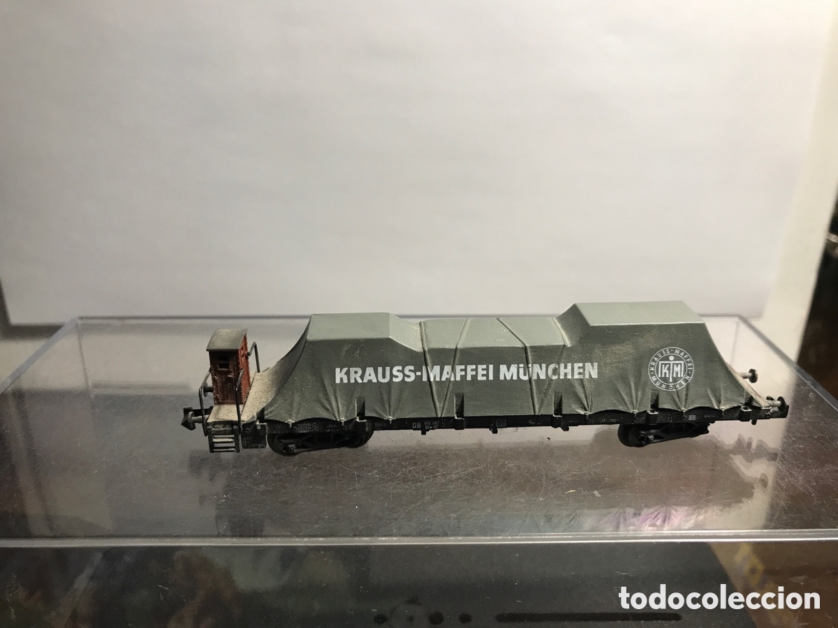 Trenes escala: VAG&Oacute;N INDUSTRIAL TRIX - Foto 1