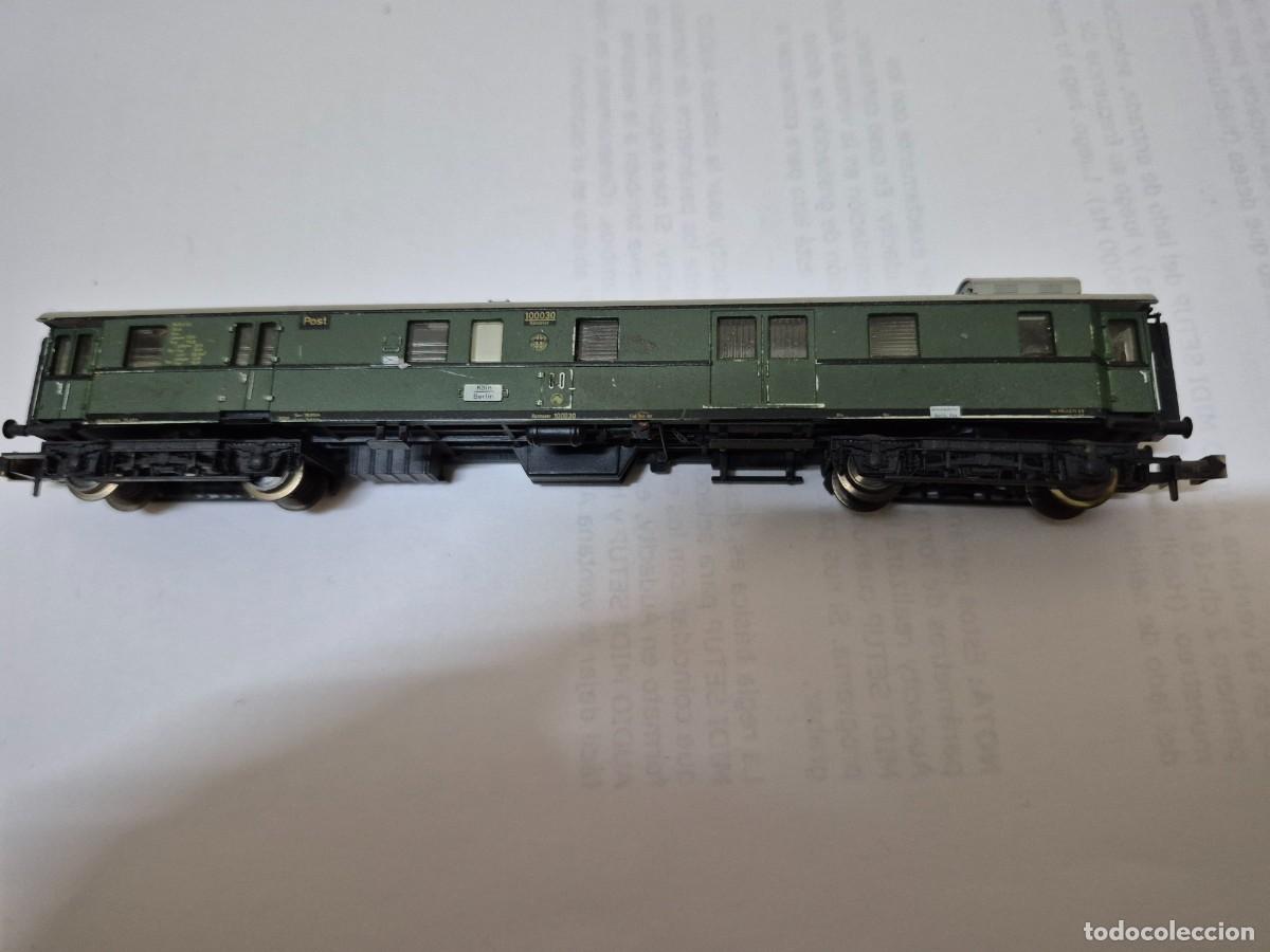 Trenes escala: L121 Furgon postal Minitrix, ref 3152. - Foto 1