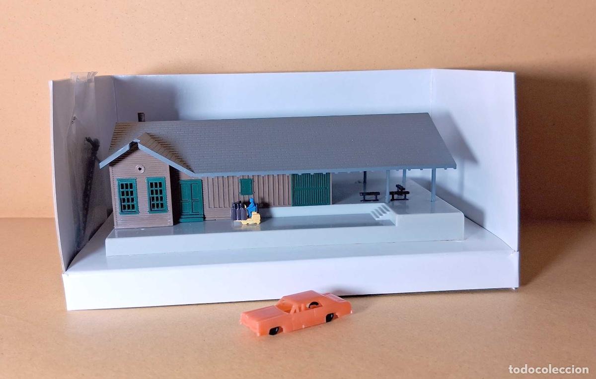 Trenes escala: Estaci&oacute;n muelle de carga de Bachmann - Foto 1