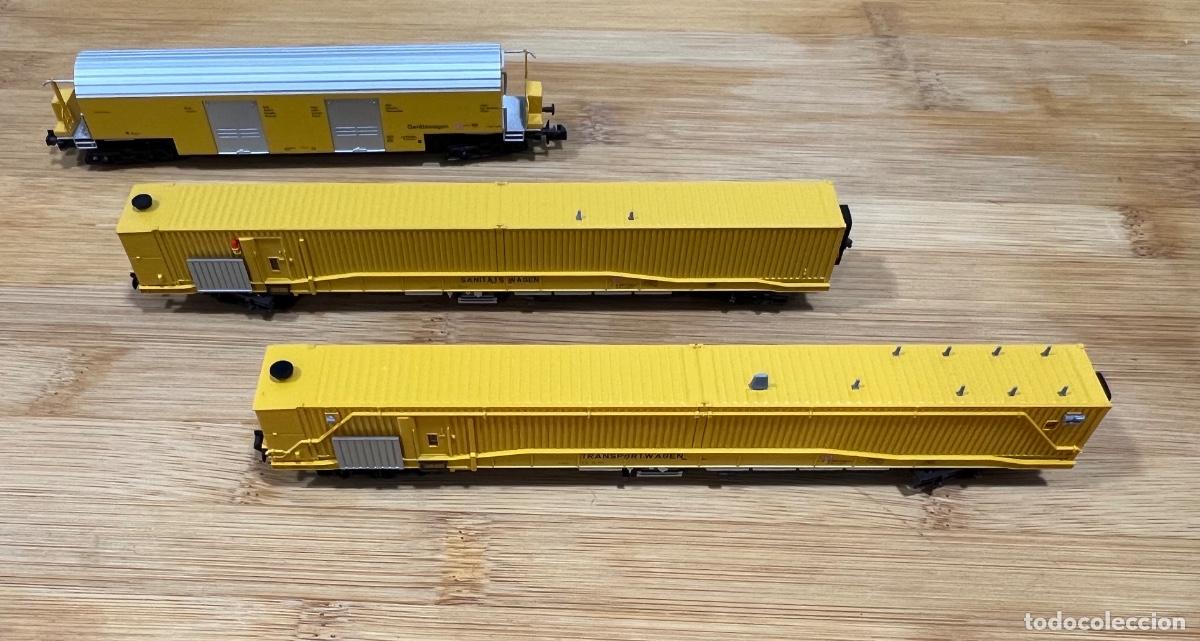 Trenes escala: Set 3 vagones Minitrix 11444.003 - Foto 3