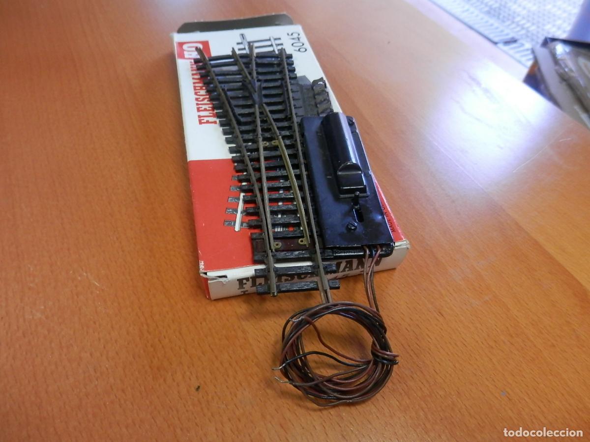 Trenes Escala: DESVIO ELECTRICO IZQUIERDO ESCALA HO DE FLEISCHMANN