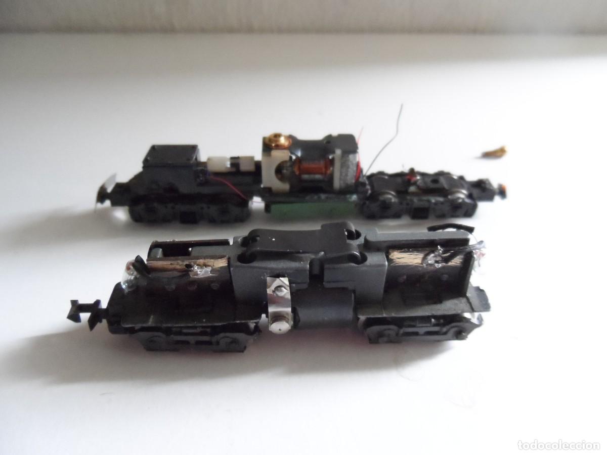 Trenes Escala: 2 CHASIS LOCOMOTORA ATLAS PARA REPARAR O PIEZAS ESCALA N