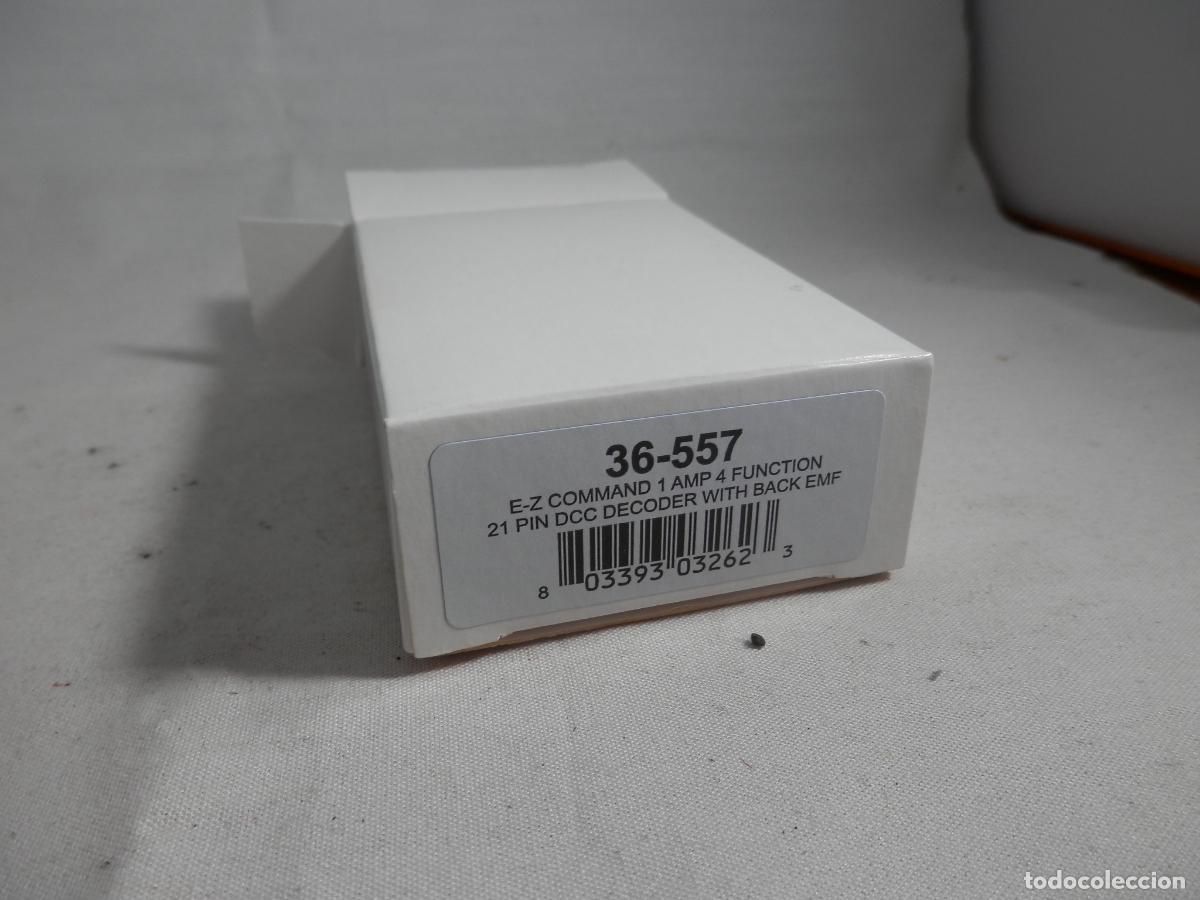 Trenes Escala: DECODER EZ COMMAND PARA LOCOMOTORAS