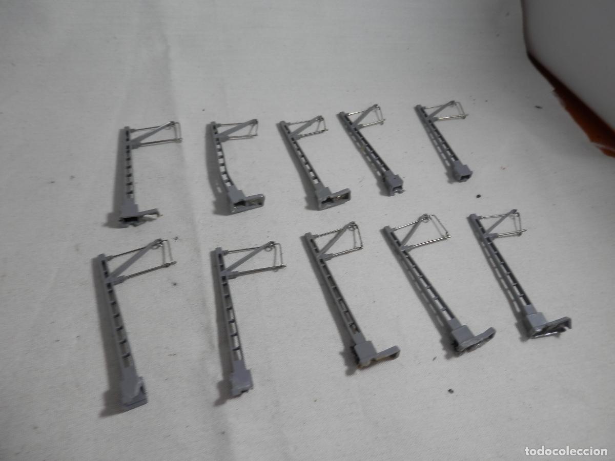 Trenes Escala: LOTE POSTES DE CATENERIA ESCALA N