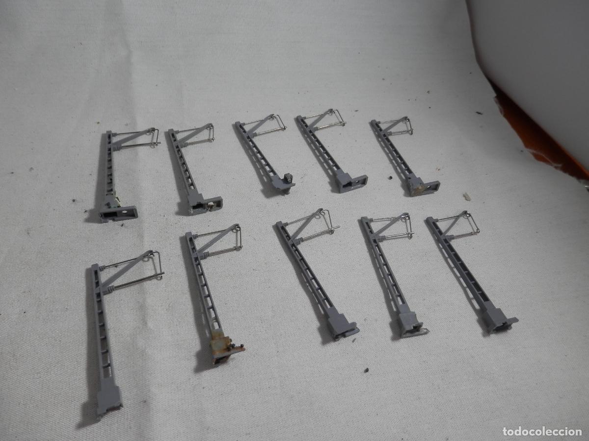 Trenes Escala: LOTE POSTES DE CATENERIA ESCALA N