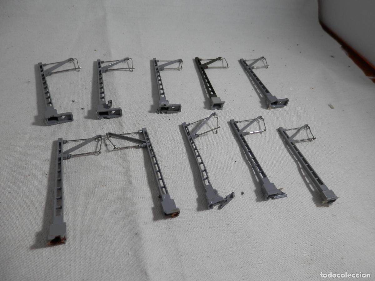 Trenes Escala: LOTE POSTES DE CATENERIA ESCALA N
