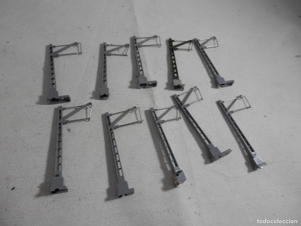 Trenes Escala: LOTE POSTES DE CATENERIA ESCALA N