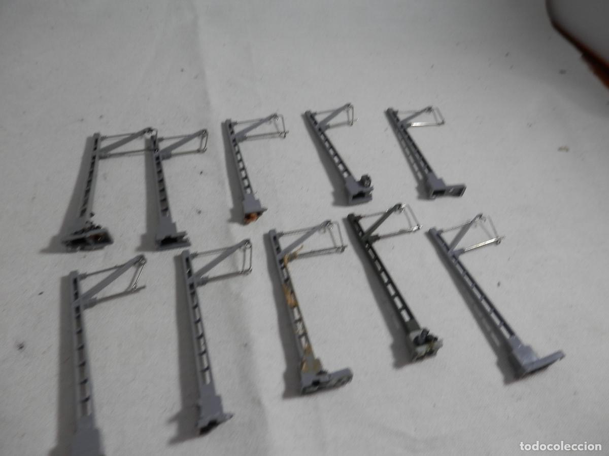 Trenes Escala: LOTE POSTES DE CATENERIA ESCALA N