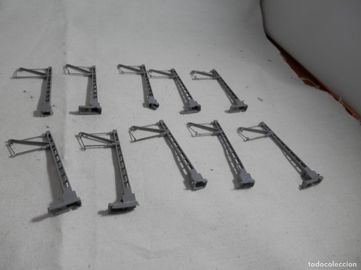 Trenes Escala: LOTE POSTES DE CATENERIA ESCALA N
