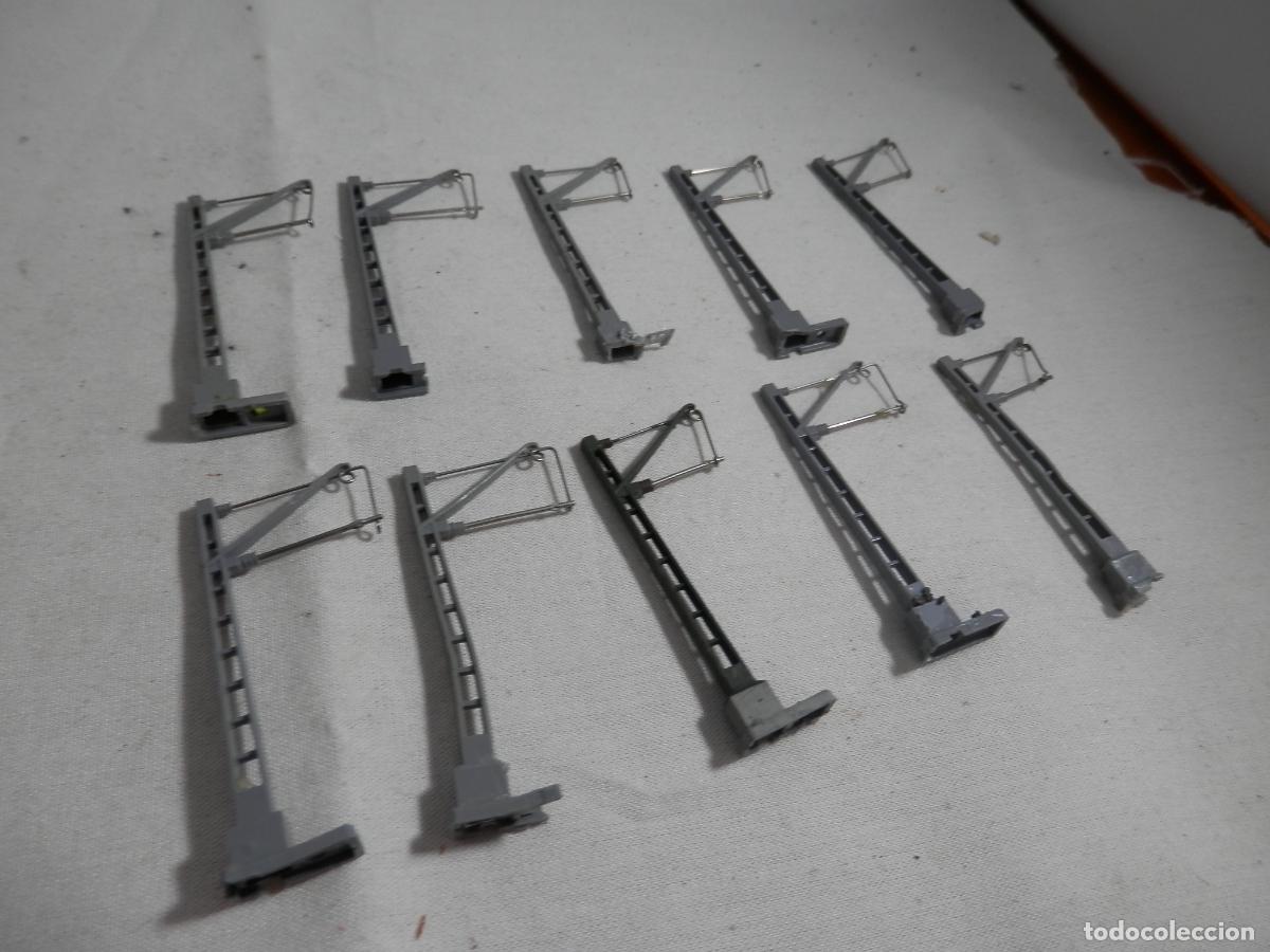 Trenes Escala: LOTE POSTES DE CATENERIA ESCALA N