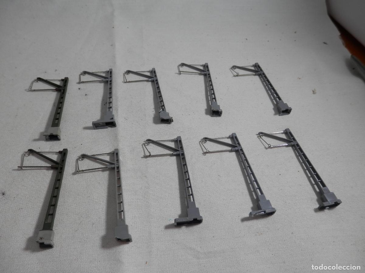 Trenes Escala: LOTE POSTES DE CATENERIA ESCALA N