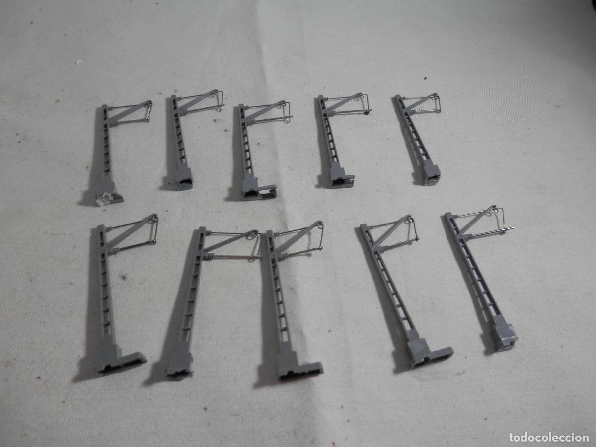 Trenes Escala: LOTE POSTES DE CATENARIA ESCALA N
