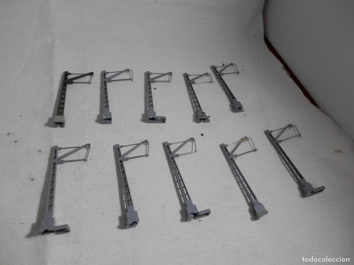 Trenes Escala: LOTE POSTES DE CATENARIA ESCALA N