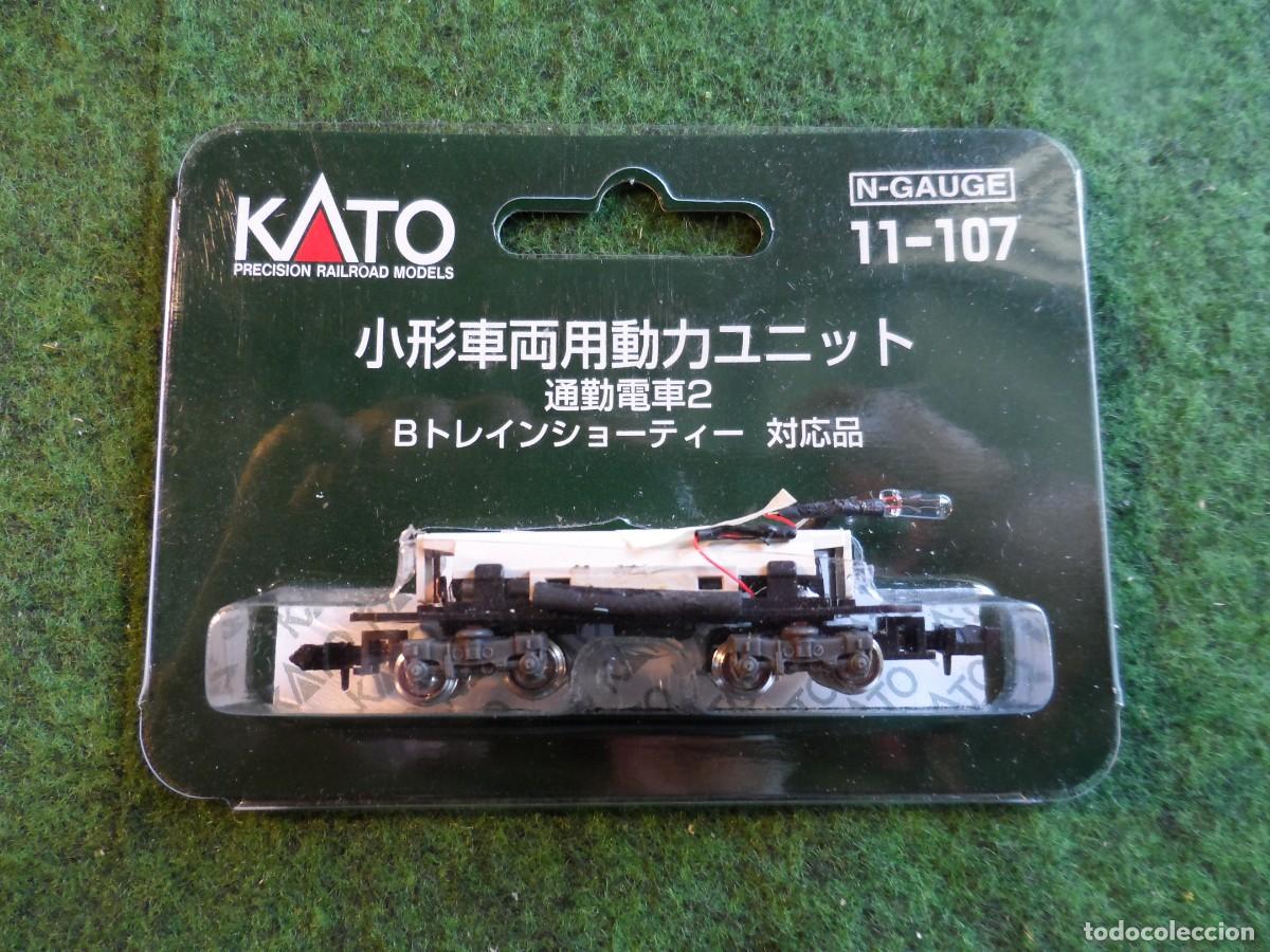 Trenes Escala: CHASIS MOTORIZADO KATO 11-107 CON LUZ ESCALA N
