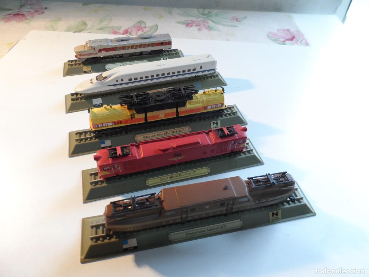 Trenes escala: 5 LOCOMOTORAS SIN MOTOR ESTATICAS - Foto 1