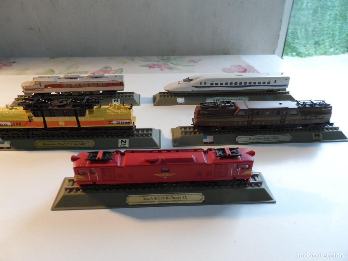 Trenes escala: 5 LOCOMOTORAS SIN MOTOR ESTATICAS - Foto 3