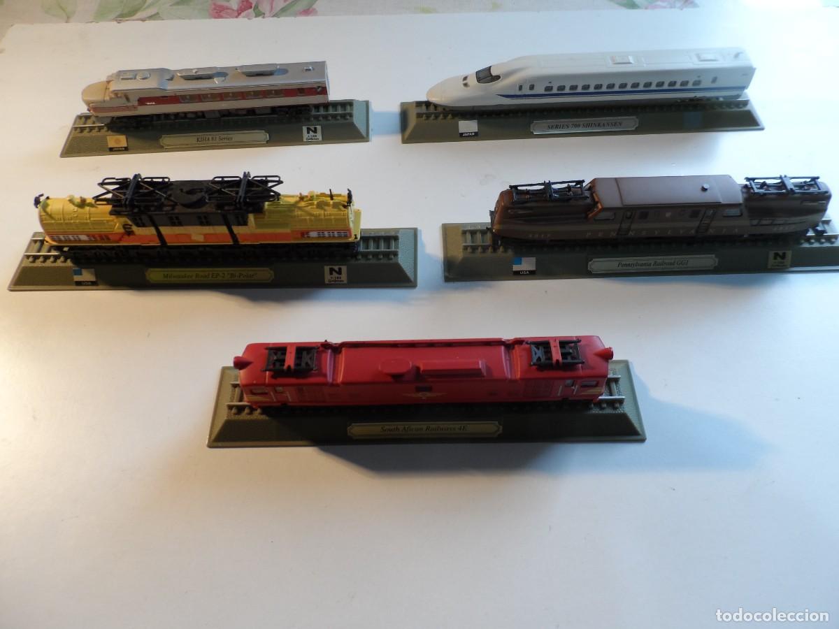 Trenes escala: 5 LOCOMOTORAS SIN MOTOR ESTATICAS - Foto 4