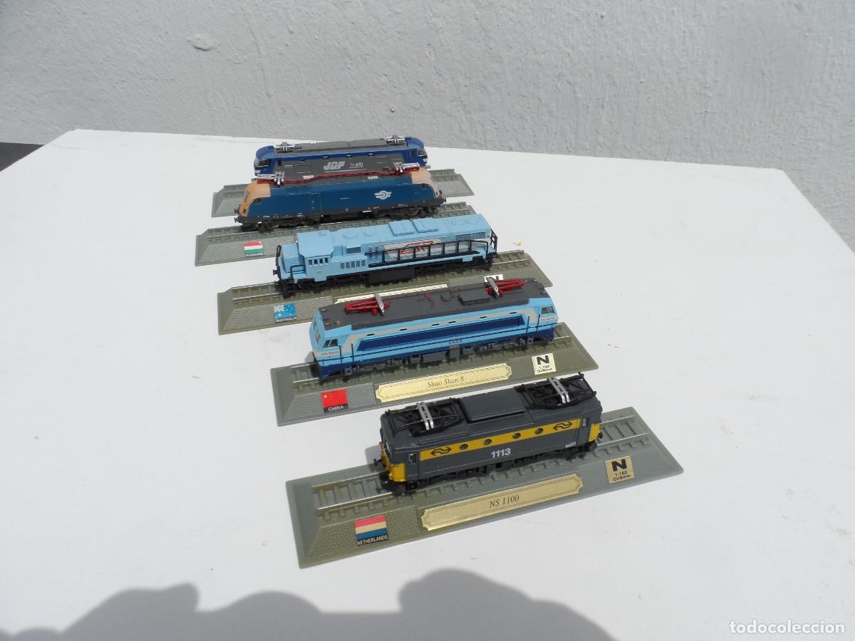 Trenes Escala: LOTE DE 5 LOCOMOTORAS SIN MOTOR ESCALA N