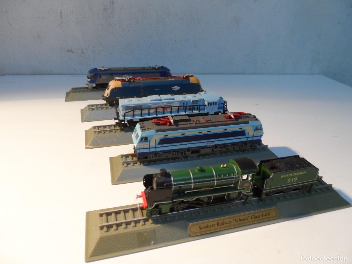 Trenes Escala: LOTE DE 5 LOCOMOTORAS SIN MOTOR ESCALA N