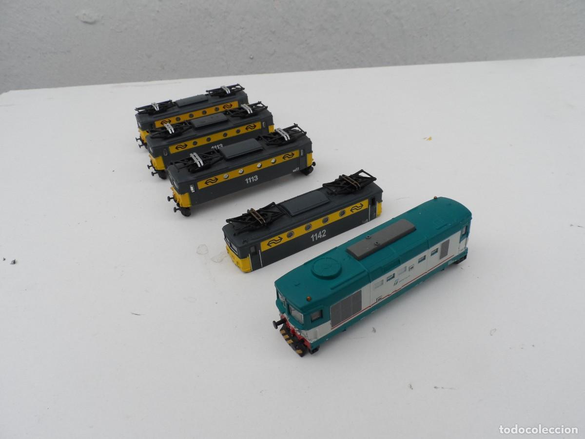 Trenes Escala: 5 CARCASAS LOCOMOTORAS ESCALA N