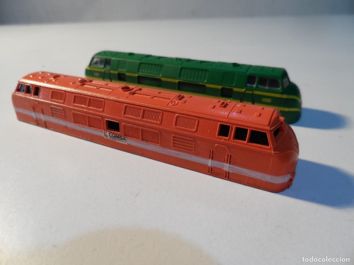 Trenes Escala: 2 CARROCERIAS LOCOMOTORAS ESCALA N