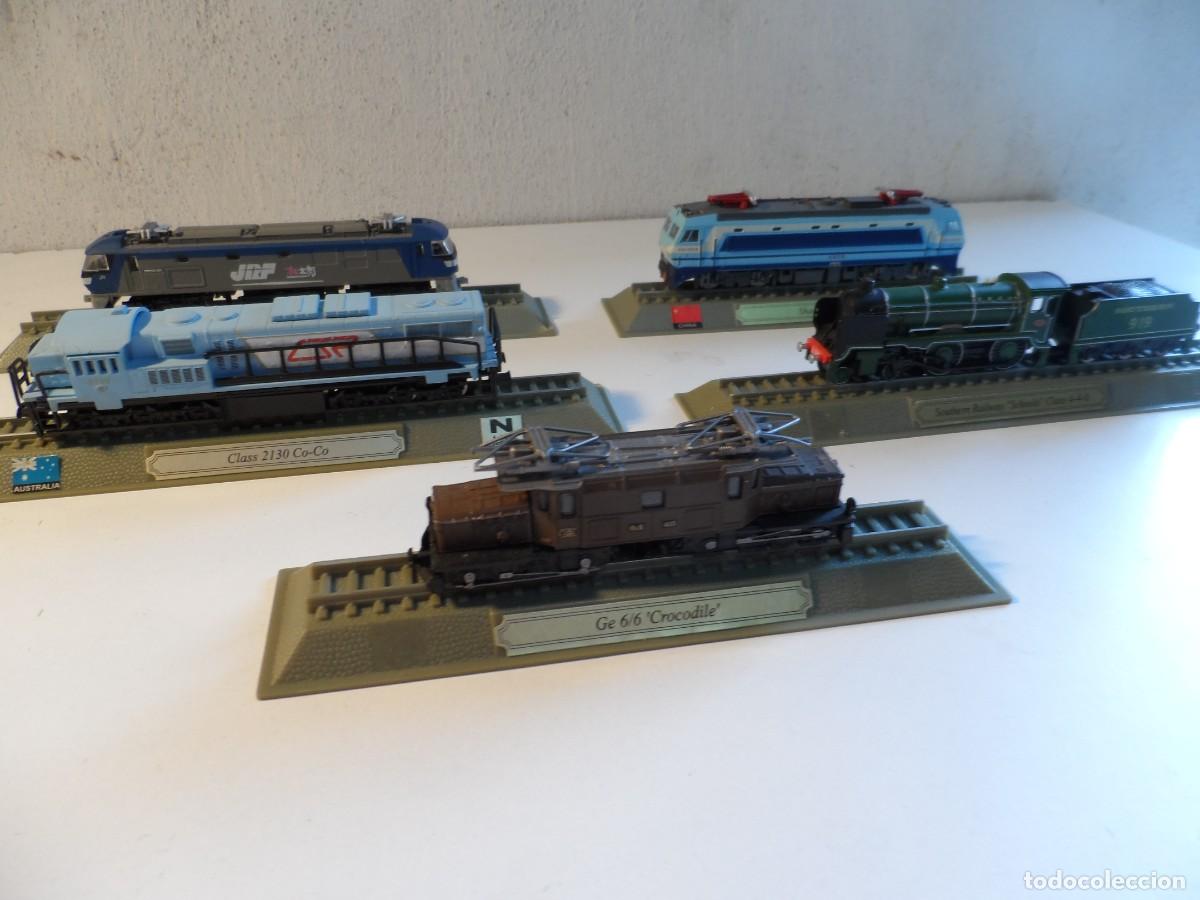 Trenes Escala: LOTE 5 LOCOMOTORAS ESTATICAS ESCALA N