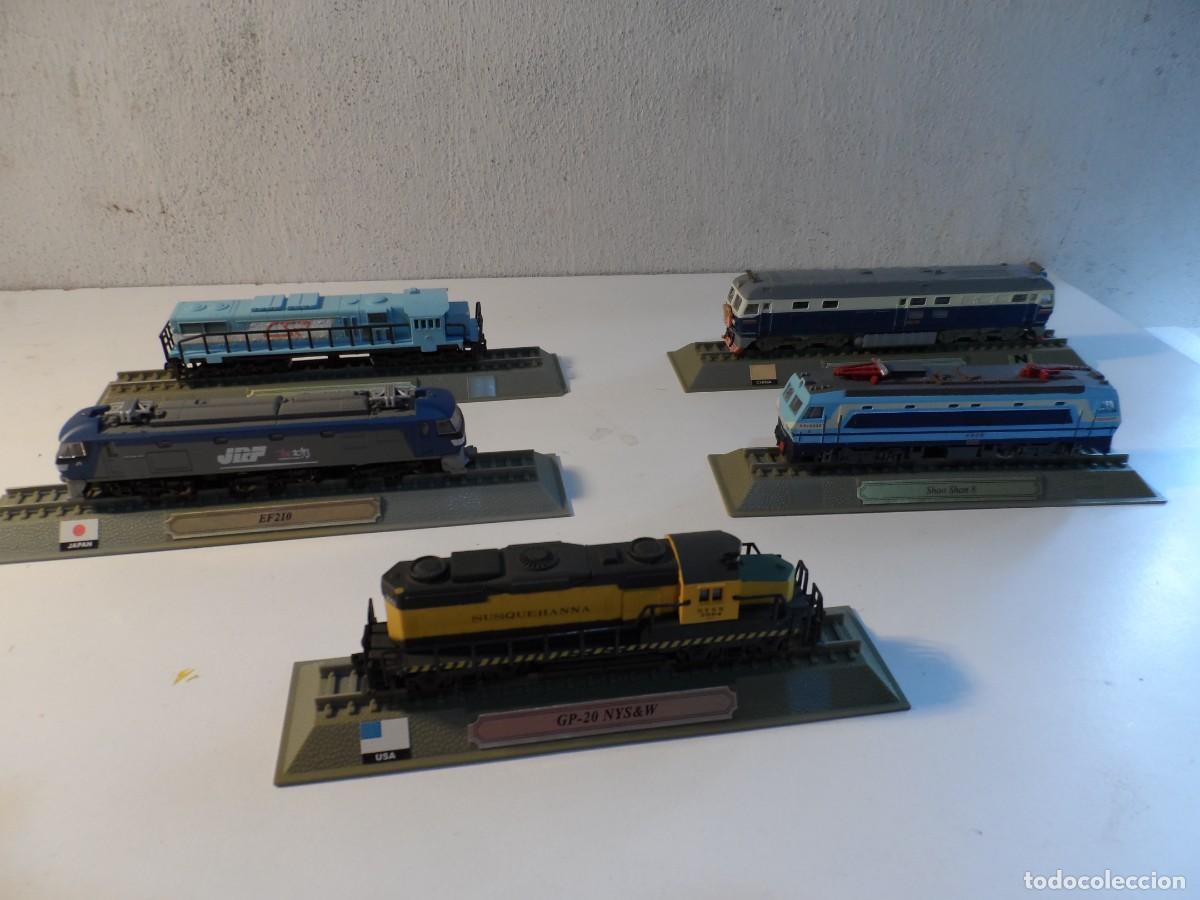 Modelleisenbahnen: LOTE DE 5 LOCOMOTORAS SIN MOTOR ESCALA N