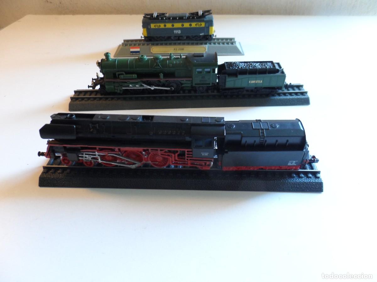Trenes Escala: 3 LOCOMOTORAS ESTATICAS SIN MOTOR ESTATICAS ESCALA N