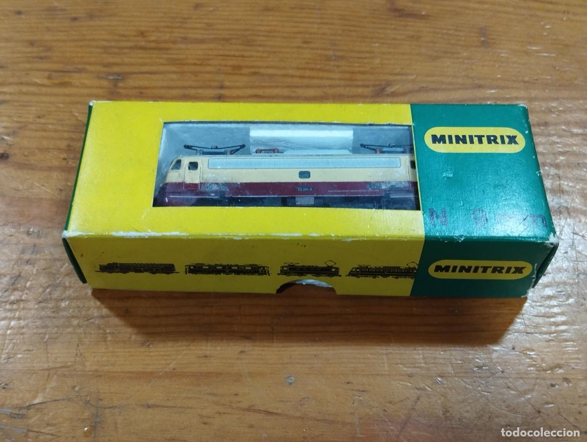 Trenes Escala: LOCOMOTORA MINITRIX N 9 mm. MOD. 2937. EN SU CAJA.