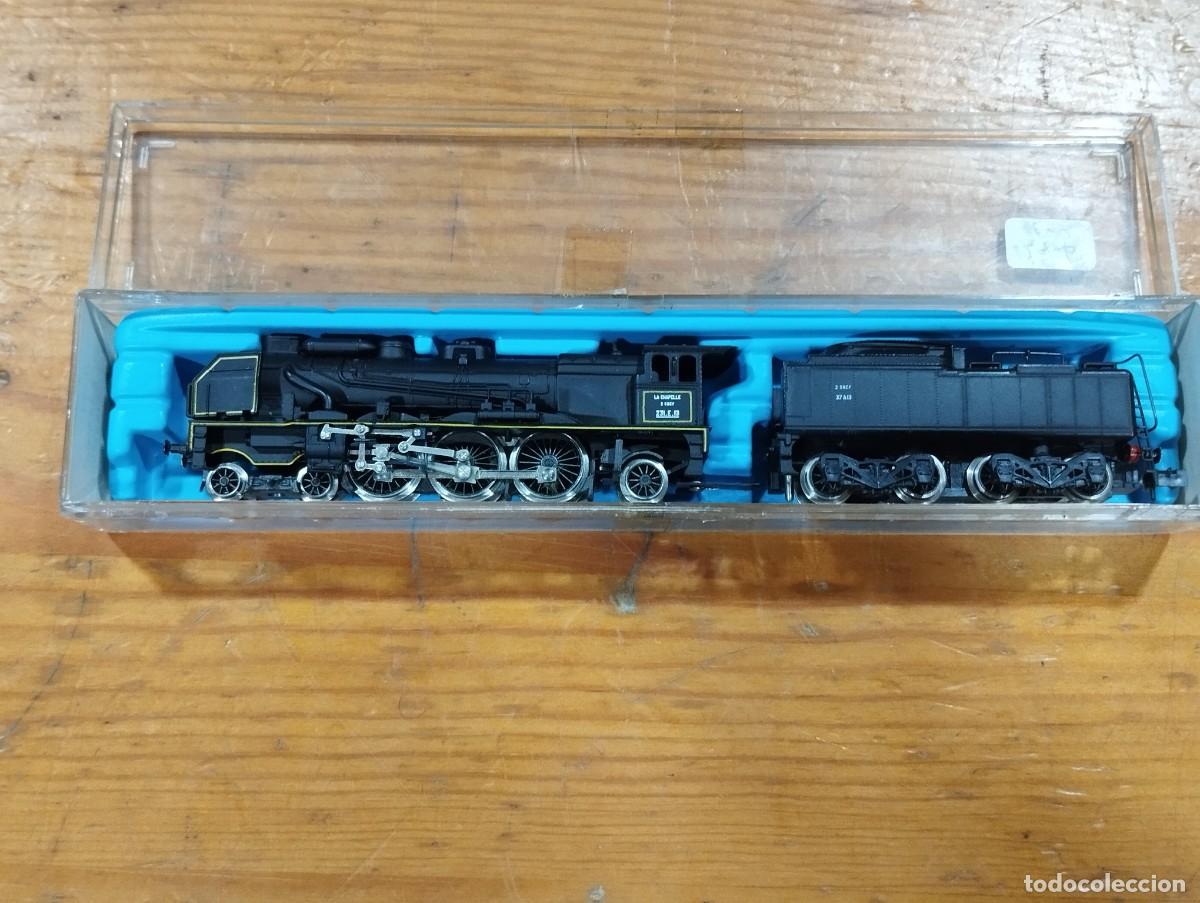 Trenes Escala: LOCOMOTORA Y CARBONERA ATLAS MOD. 2197 231 E 13 ANCF &rdquo;FRENCH STEAM LOCO&rdquo;. EN SU CAJA.