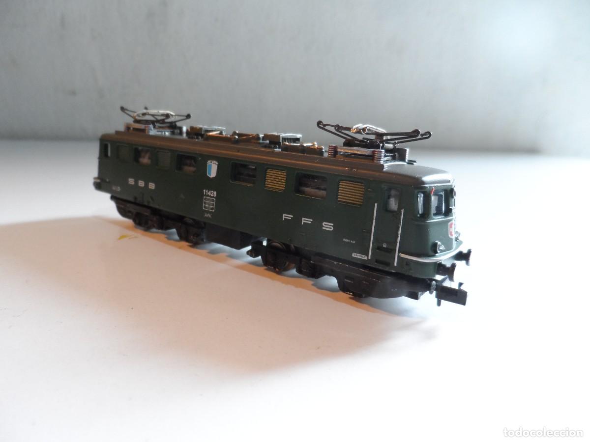 Trenes Escala: LOCOMOTORA SUIZA MOTORIZADA ESCALA N