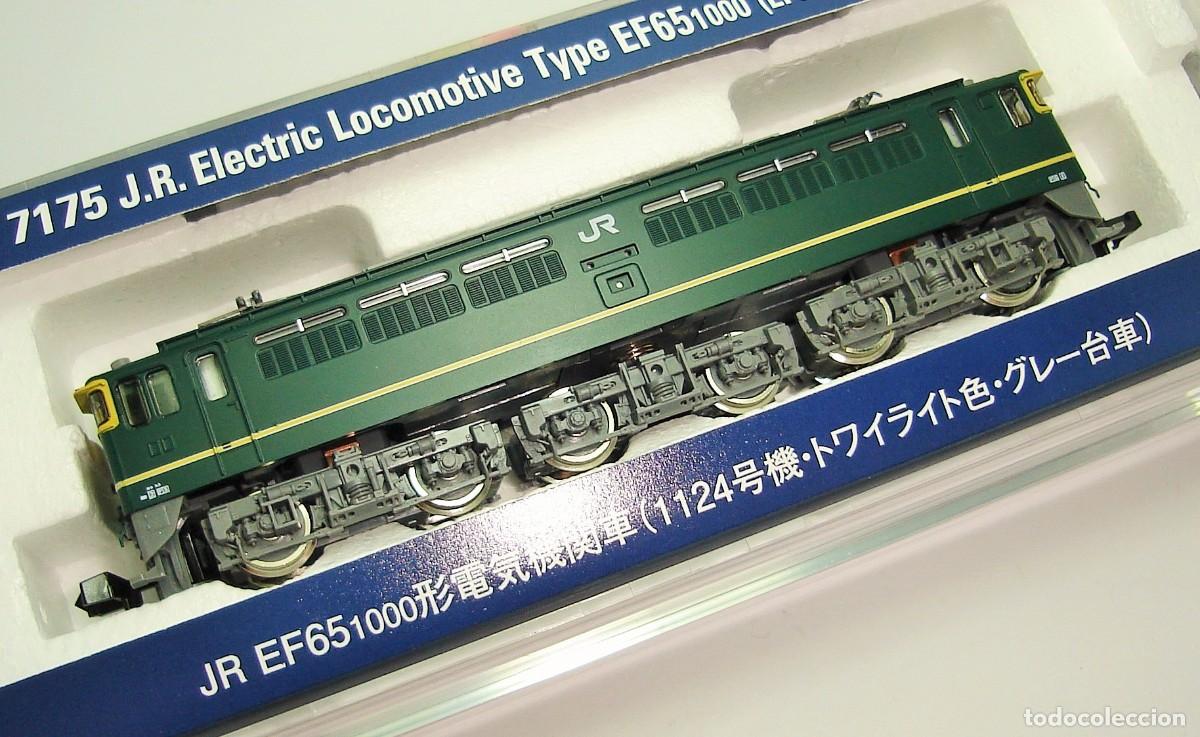 Trenes Escala: LOCOMOTORA ELECTRICA TYPE EF65 1000 JR TOMIX ESCALA N