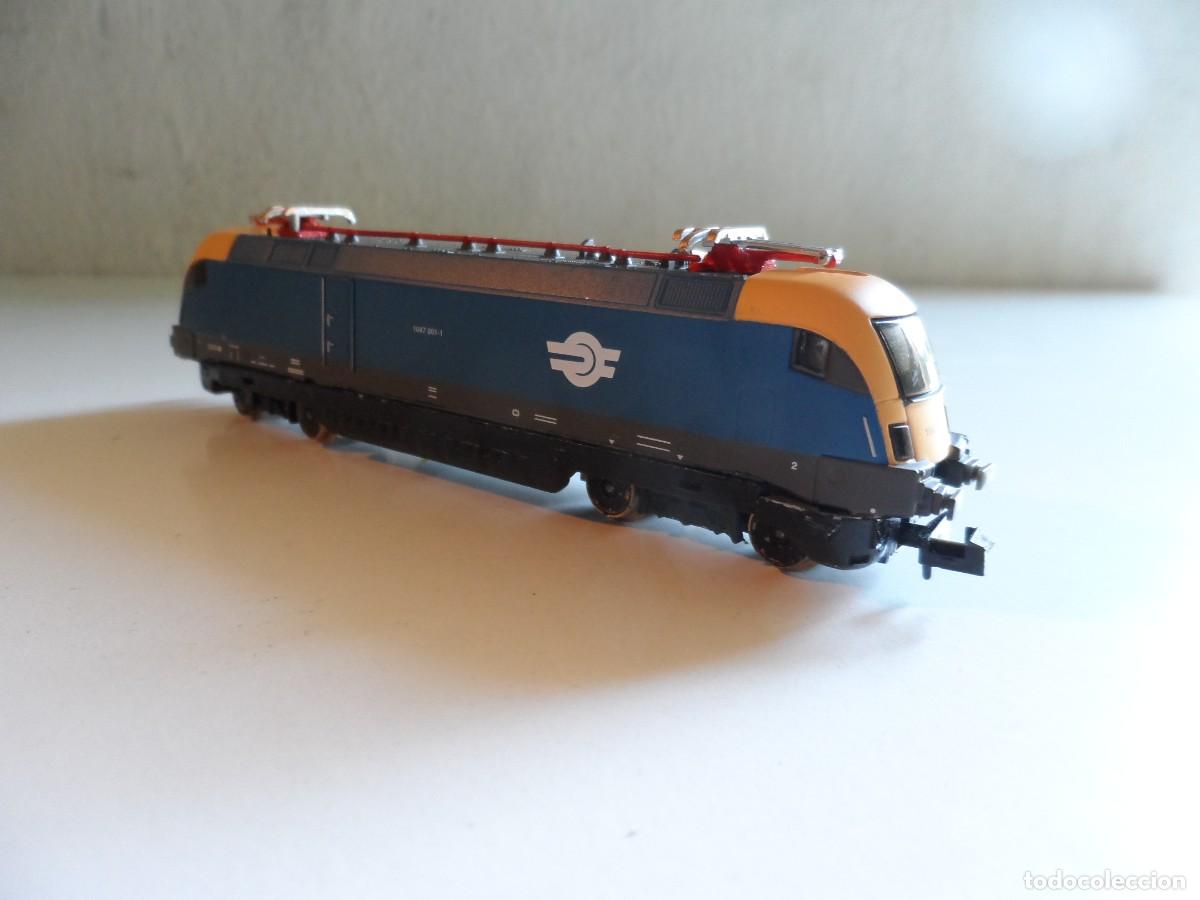 Trenes Escala: LOCOMOTORA MAV 1047 REMOTORIZADA CON MINITRIX ESCALA N