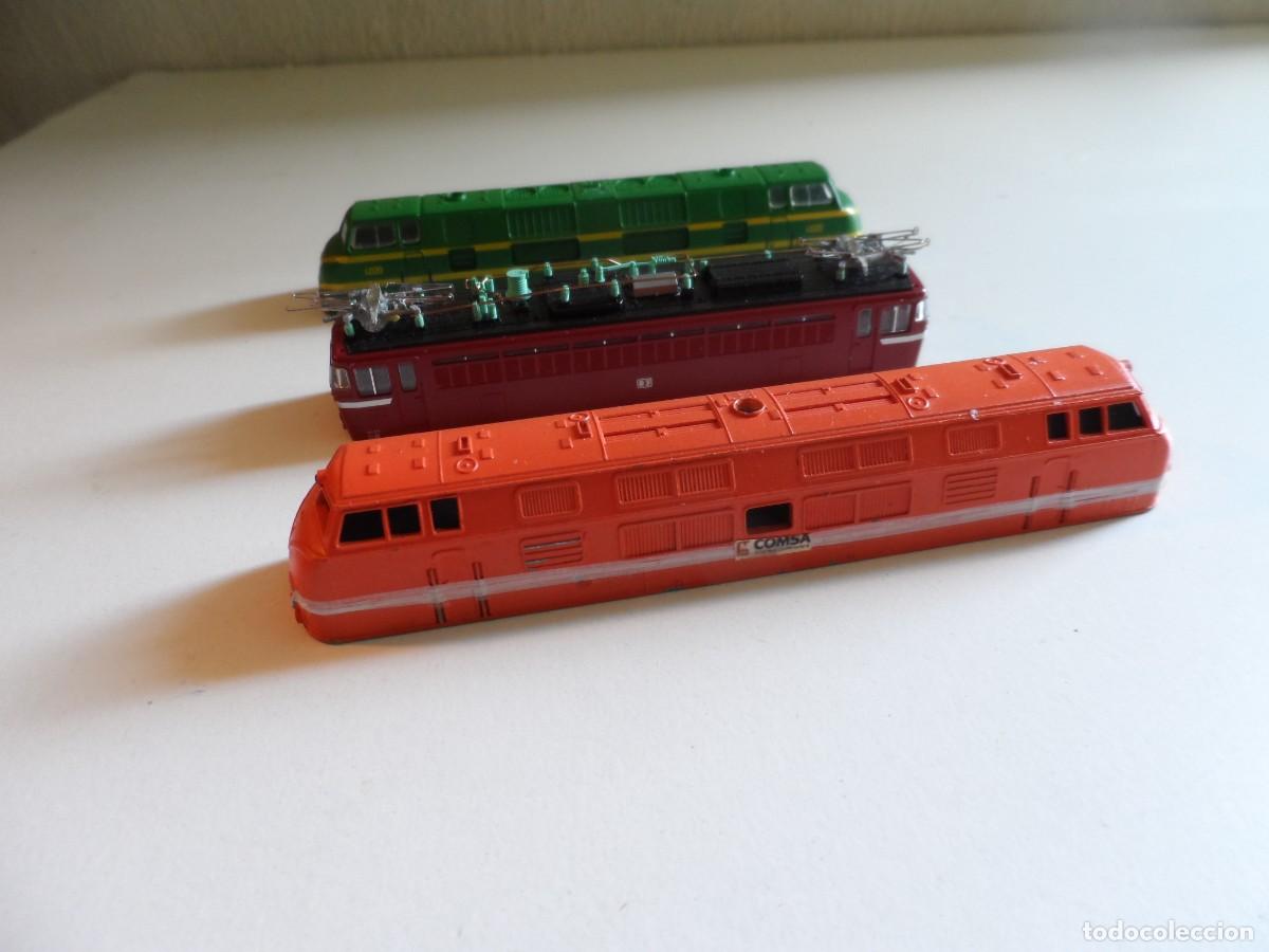 Trenes Escala: 3 CARROCERIAS LOCOMOTORAS ESCALA N