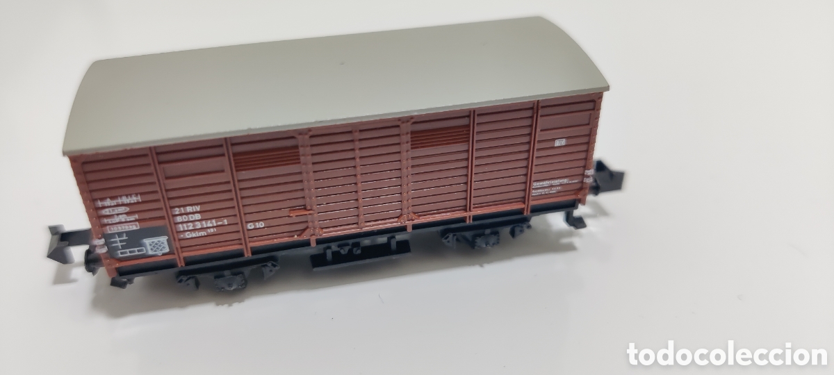 Trenes escala: Minitrix N - Vag&oacute;n cerrado Ref. 3253 - Foto 2