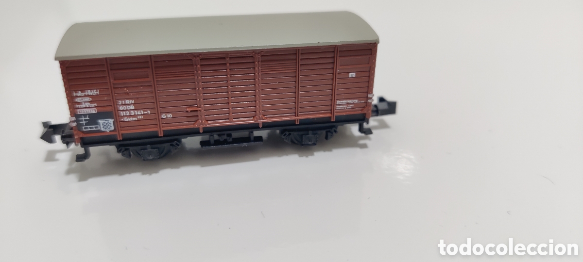 Trenes escala: Minitrix N - Vag&oacute;n cerrado Ref. 3253 - Foto 1