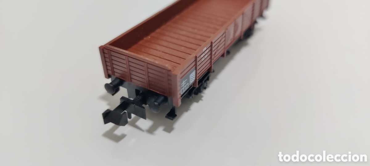Trenes escala: Minitrix N - Vag&oacute;n CARGA - Foto 3