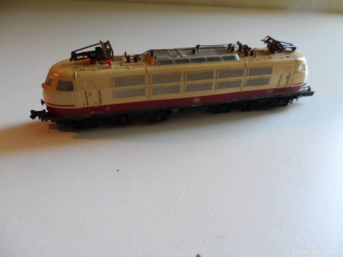 Trenes Escala: LOCOMOTORA BR 103 DB MINITRIX ESCALA N