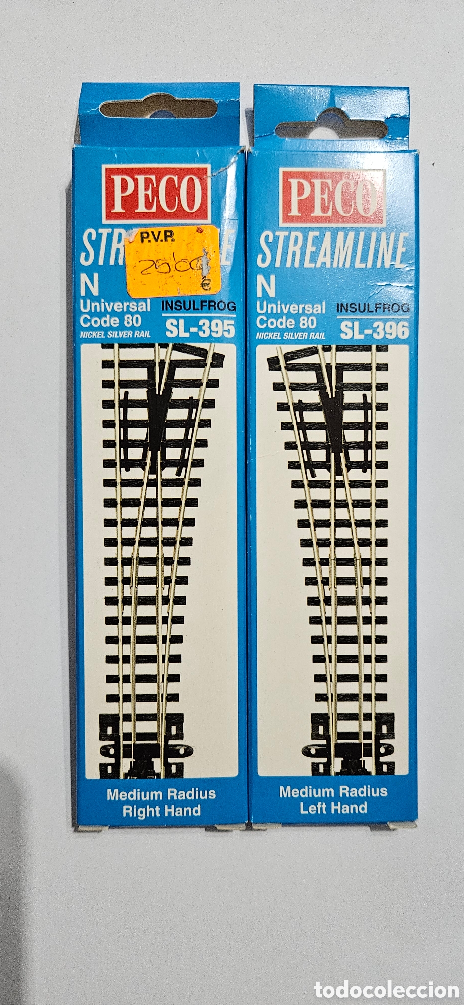Trains &Eacute;chelle: PECO PAREJA DESV&Iacute;OS ESCALA N, SL-395 Y SL-396. NUEVOS