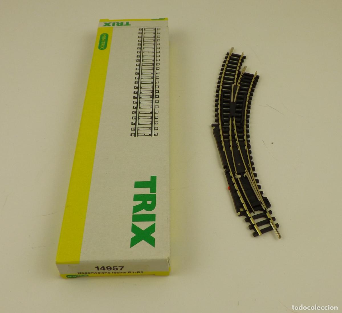 Trenes escala: Trix N 14957 Desv&iacute;o derecha - Foto 1