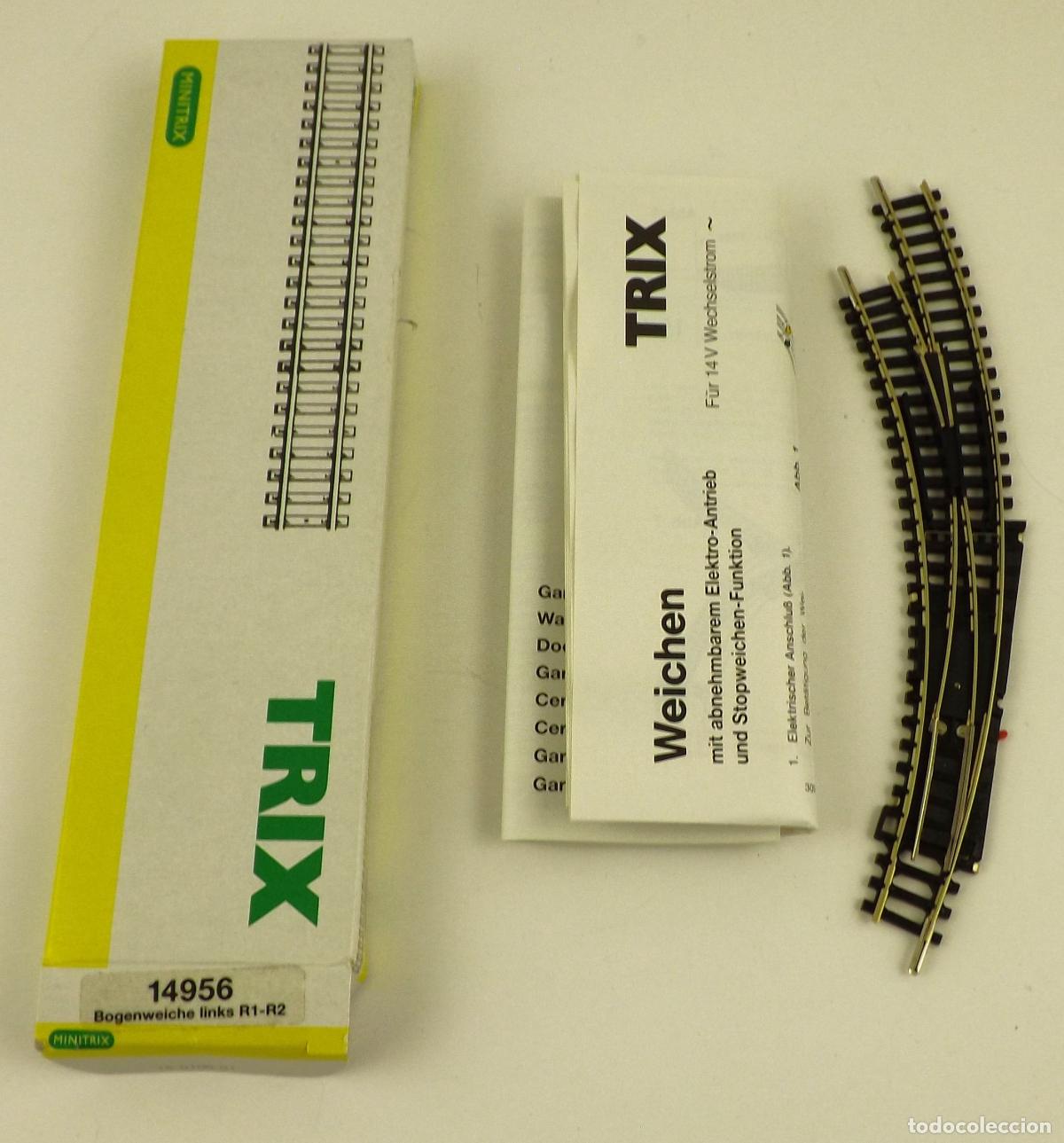 Trenes Escala: Trix N 14956 R1 R2 Curva