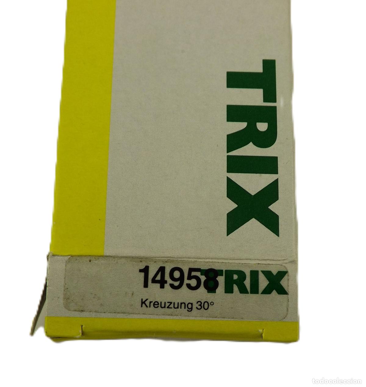 Trenes escala: Trix N 14958 Cruce 30&ordm; - Foto 3