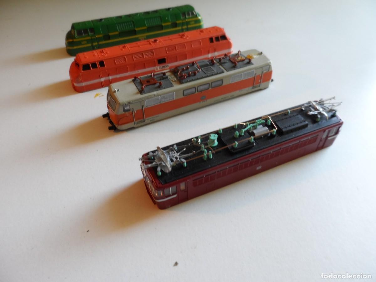 Trenes Escala: 4 CARROCERIAS LOCOMOTORAS ESCALA N