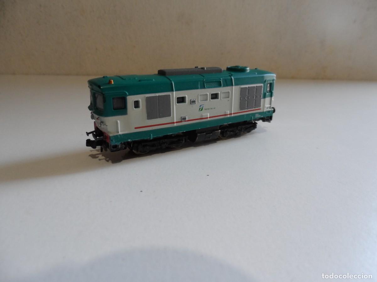 Trenes Escala: LOCOMOTORA FS D 345 MOTORIZADA CON MINITRIX ESCALA N