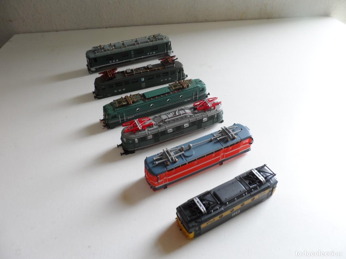 Trenes Escala: LOTE DE 6 CARROCERIAS LOCOMOTORAS ESCALA N
